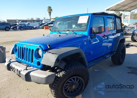 2016 Jeep Wrangler Unlimited Sport z USA, uszkodzony, nr VIN 1C4BJWDG9GL177865